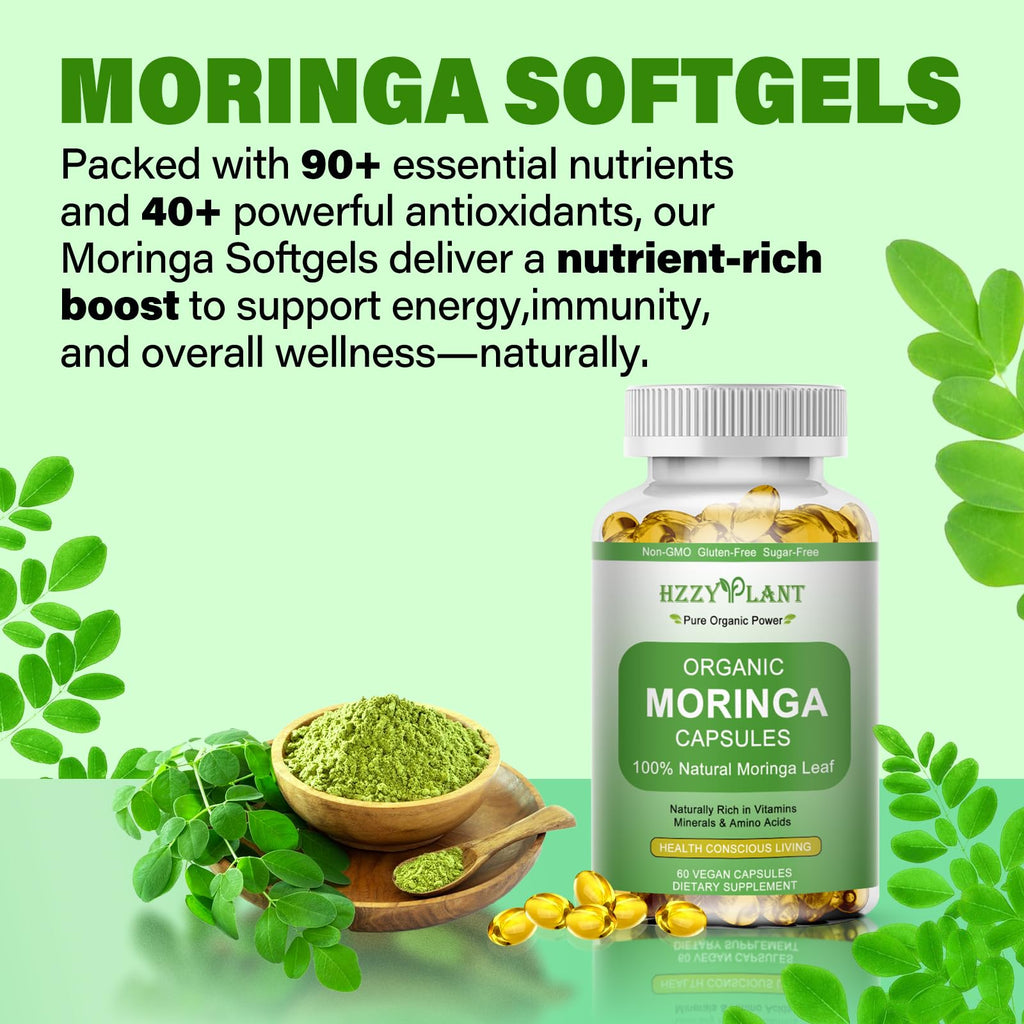 Moringa Softgel Capsules V79547