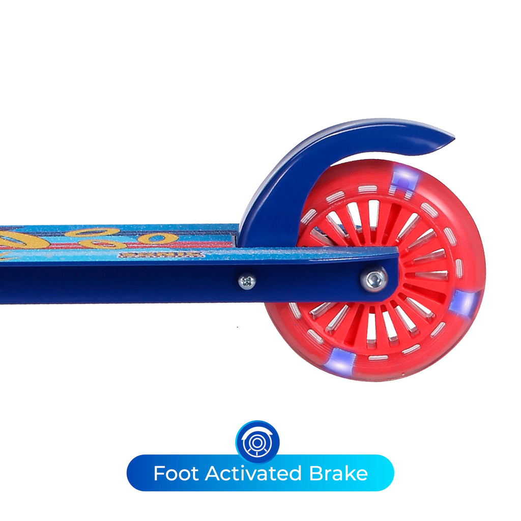 2 Wheel Foldable Kids Kick Scooter with LED Wheels W573496