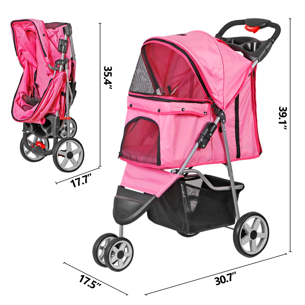 Foldable Pet Stroller S6887