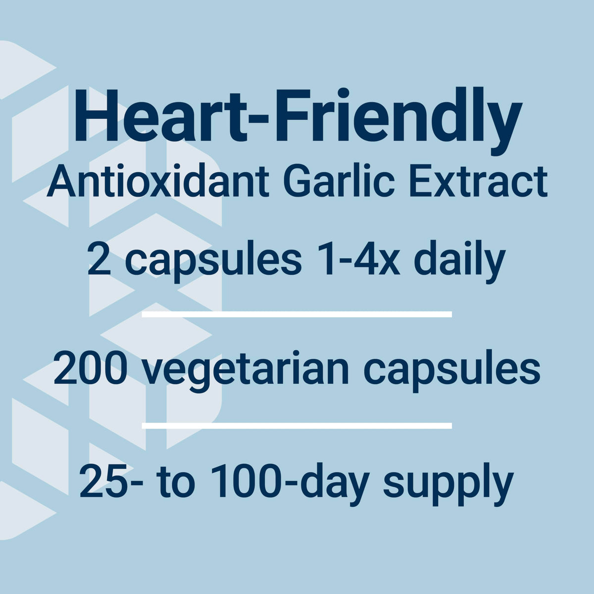 Garlic 200 Capsules Y6776