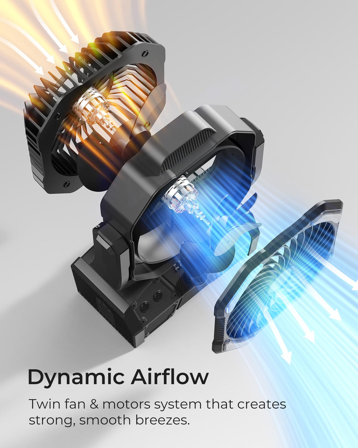 Portable Camping Fan with Remote H191