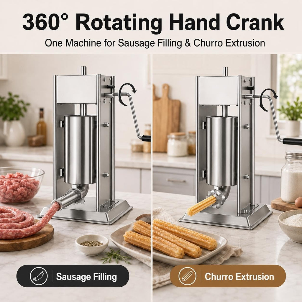 3L Stainless Sausage Stuffer L9363