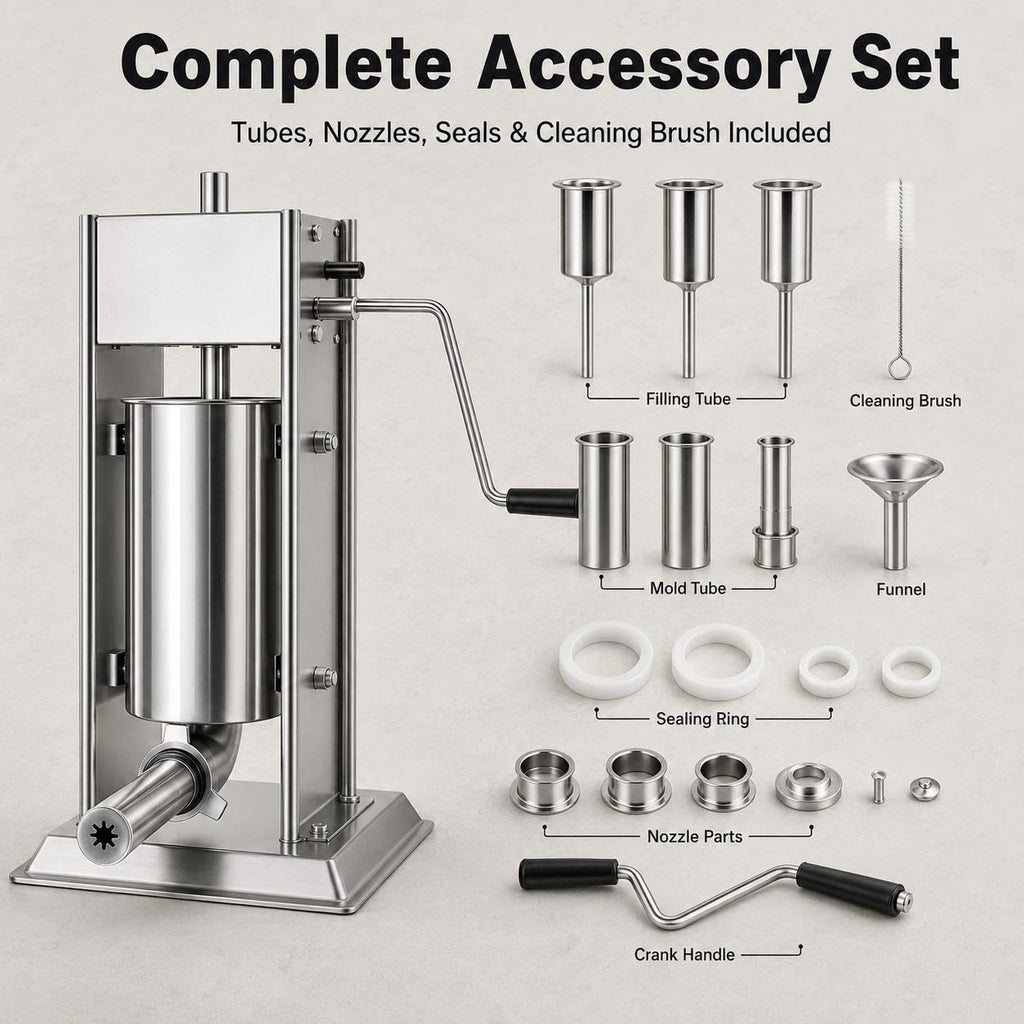 3L Stainless Sausage Stuffer L9363