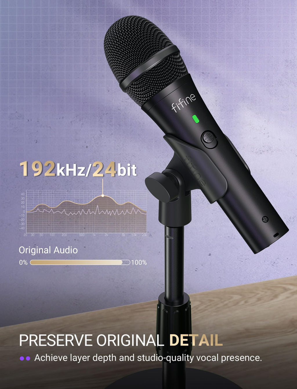 USB/XLR Dynamic Microphone N560032