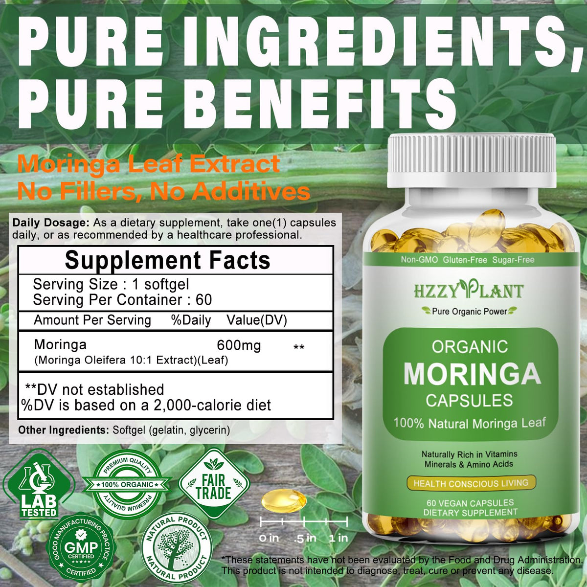 Moringa Softgel Capsules V79547