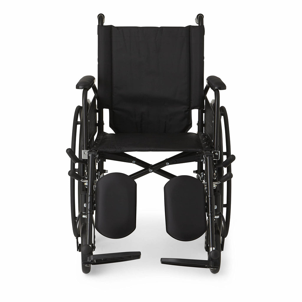 Lightweight Wheelchair with Swing-Back Desk-Length Arms and Elevating Leg Rests Y731
