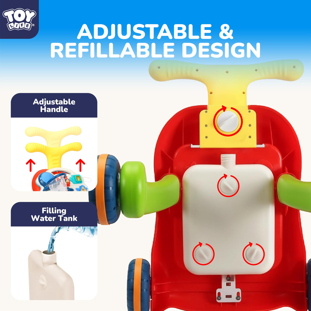 3-in-1 Baby Push Walker & Activity Center K530535