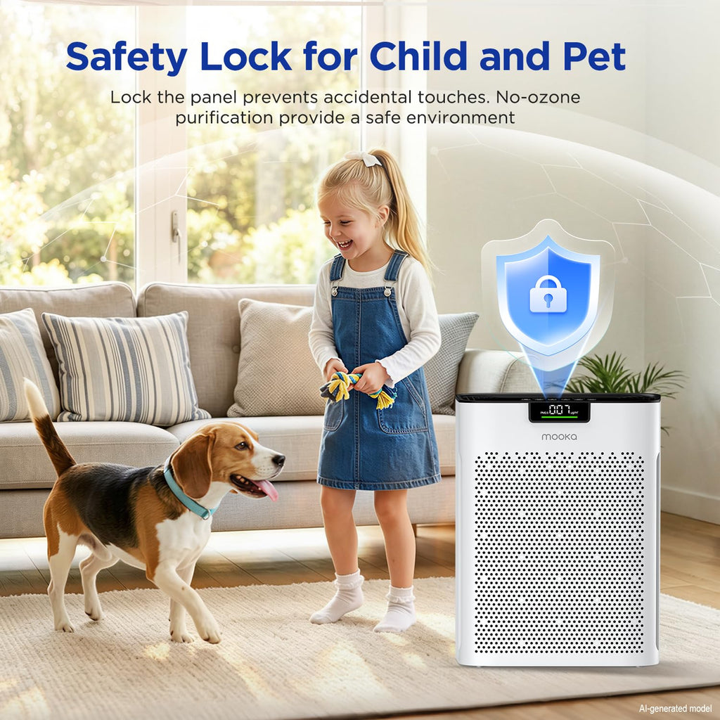 White HEPA Filter Air Purifier P867664