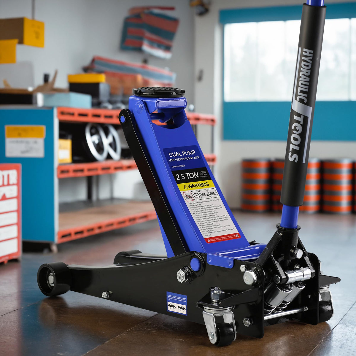 2.5 Ton Low Profile Steel Floor Jack T395553