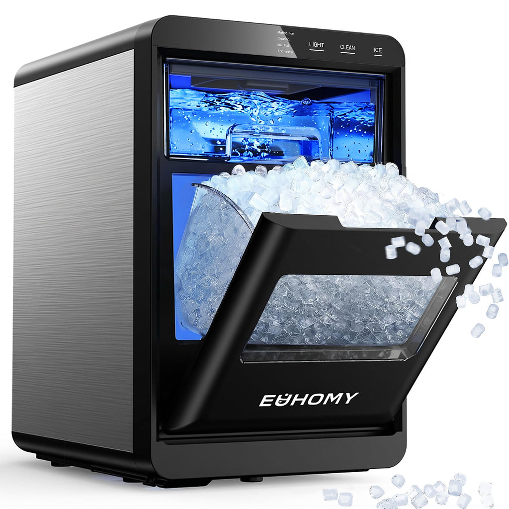 Nugget Ice Maker Countertop, 40lbs/24H, Black J897174