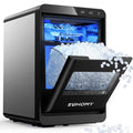 Nugget Ice Maker Countertop, 40lbs/24H, Black J897174
