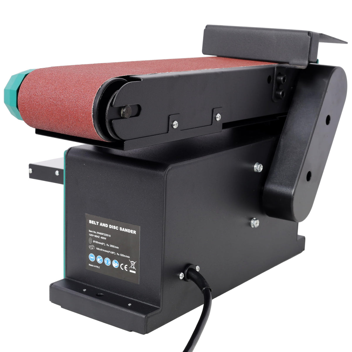 4" x 36" Belt and 6" Disc Benchtop Sander N258832
