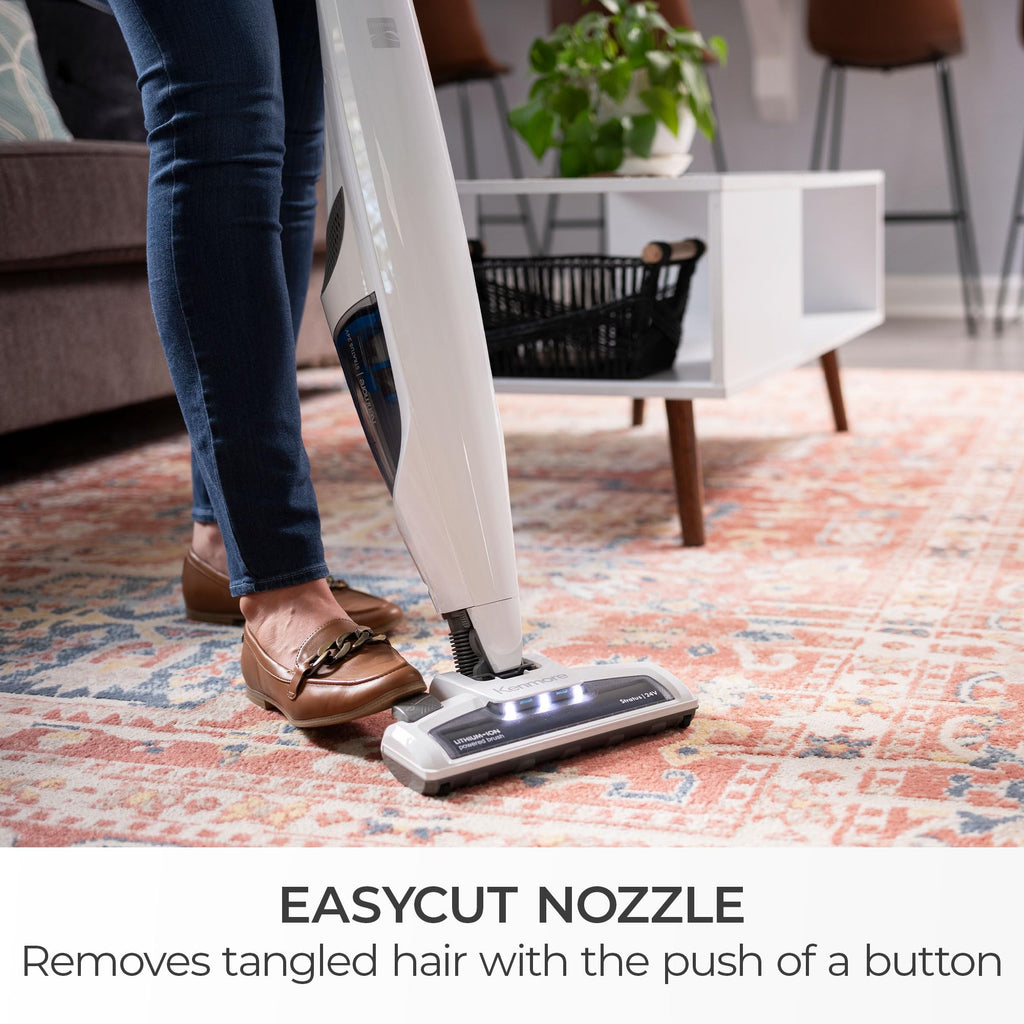 Cordless Stick Vacuum Lightweight Cleaner 2-Speed Suction G641