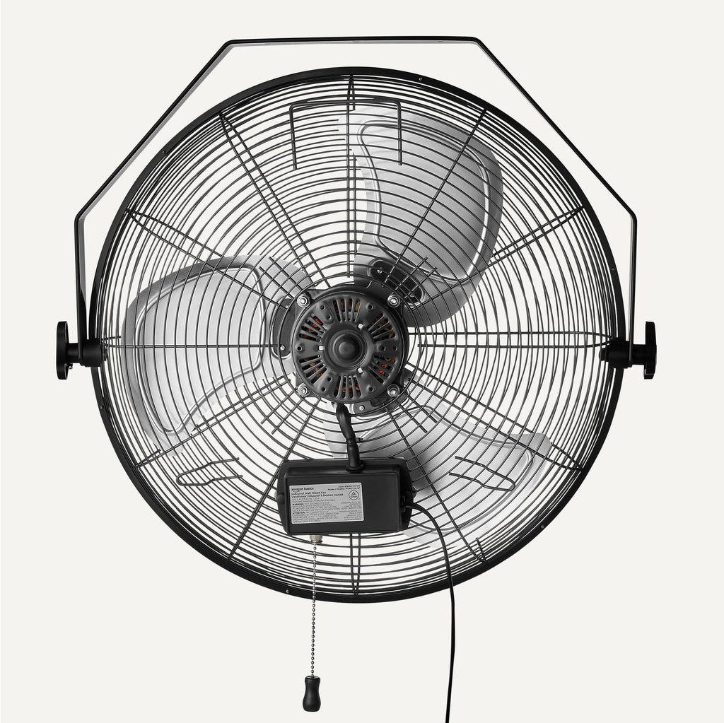 18" Indoor Wall-Mounted Industrial Fan with Three Speeds P420