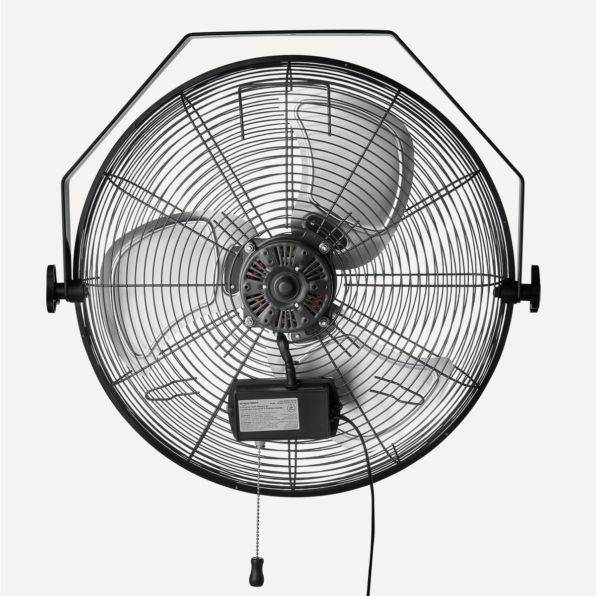 18" Indoor Wall-Mounted Industrial Fan with Three Speeds P420