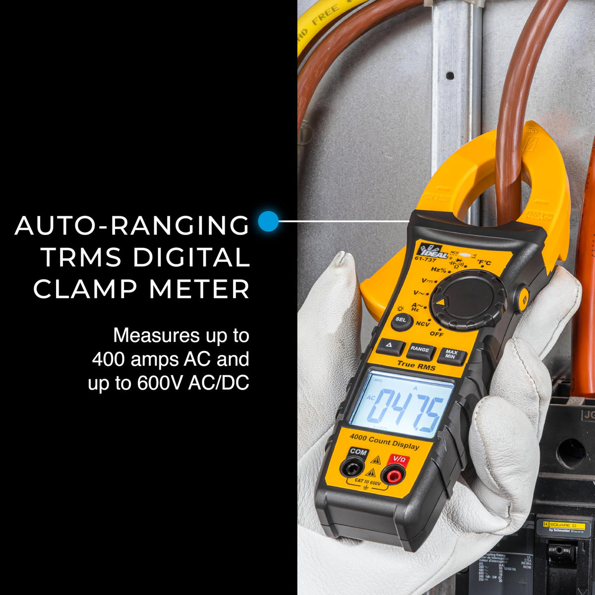Digital AC Clamp Meter 400A 600V E99923