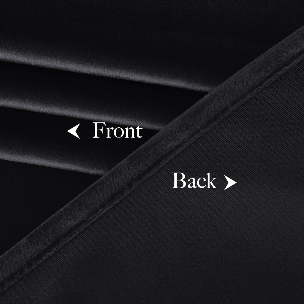 Black Out Velvet Curtains 108 inches Long N354