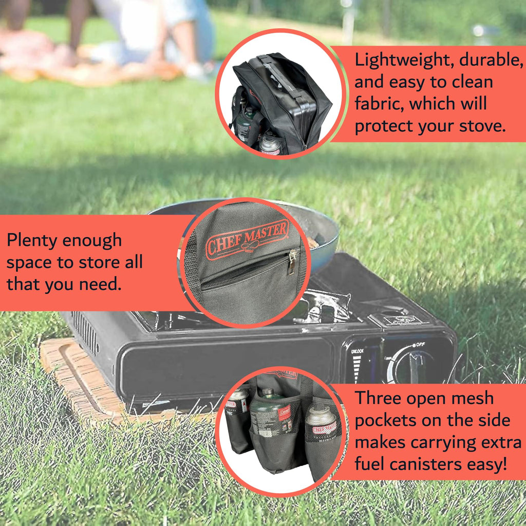 Camp Stove Carry Bag Multi-Pocket J49487