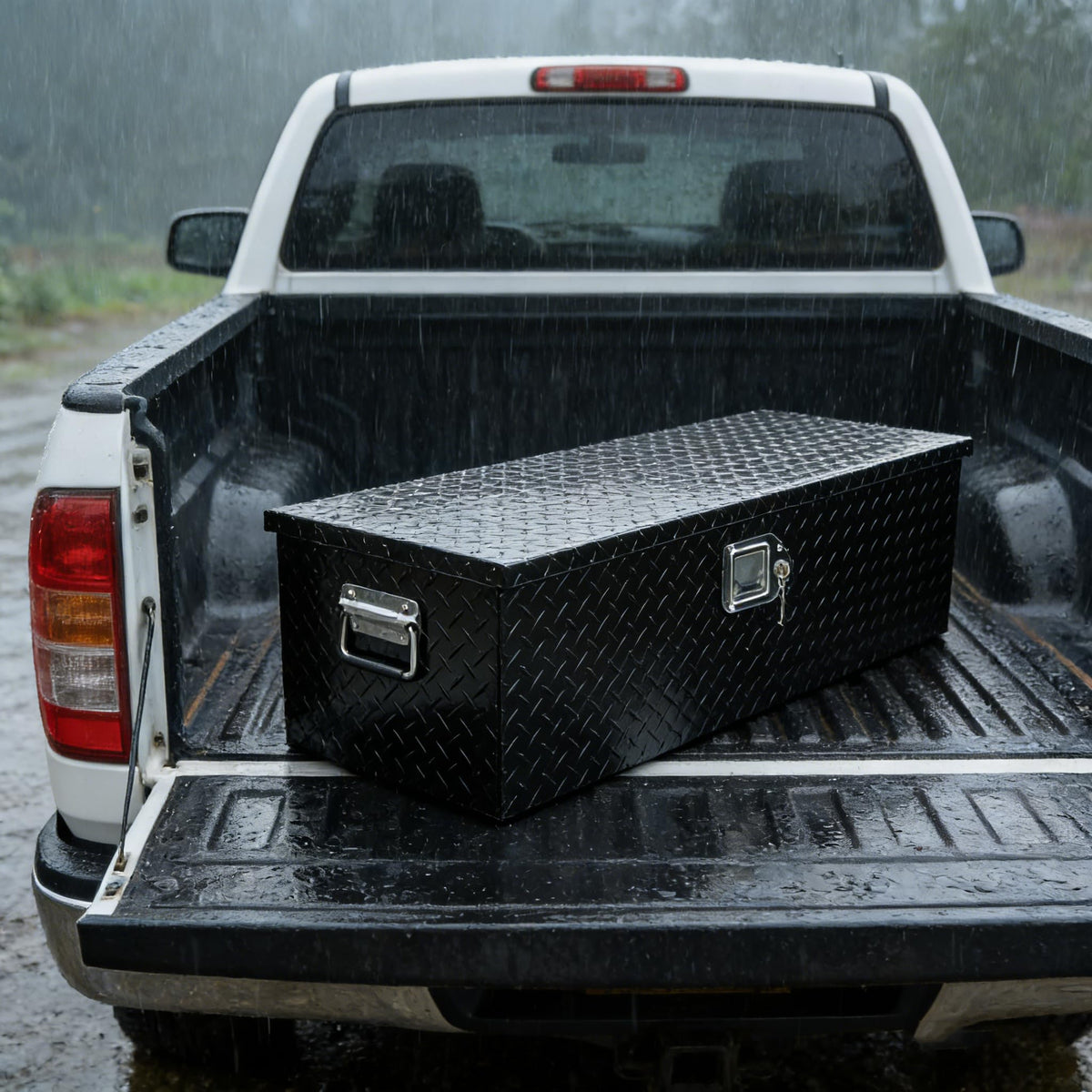 39" Aluminum Lockable Truck Tool Box O39696