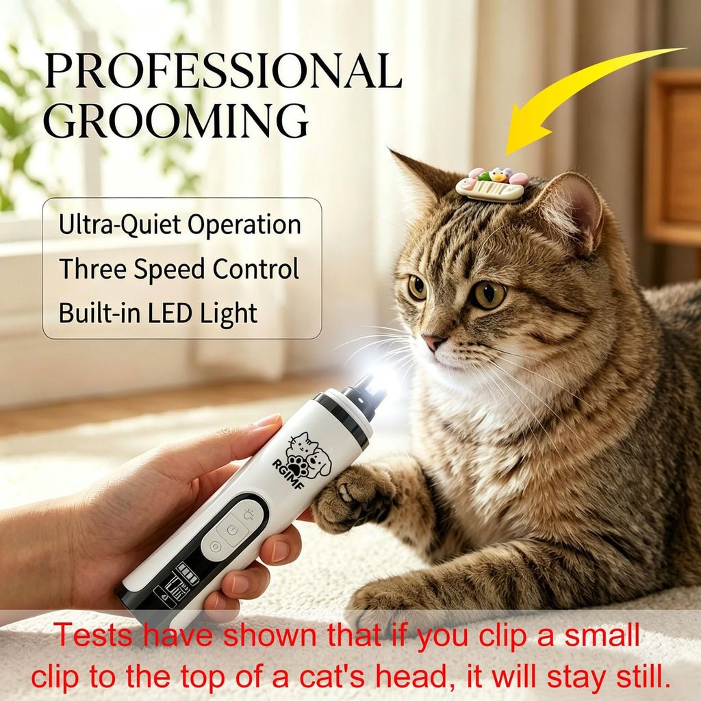 Dog Nail Grinder with Light Z995