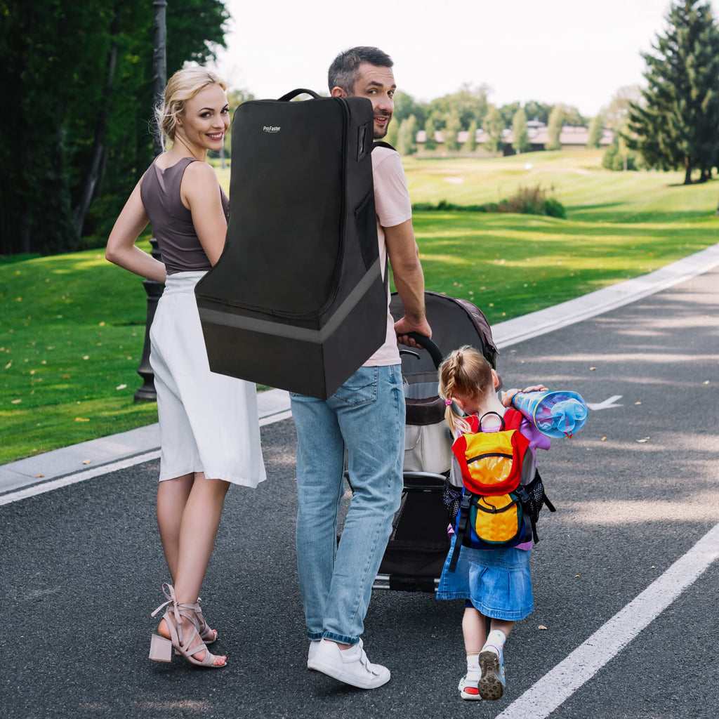 Padded Gray Car Seat Travel Bag R733692