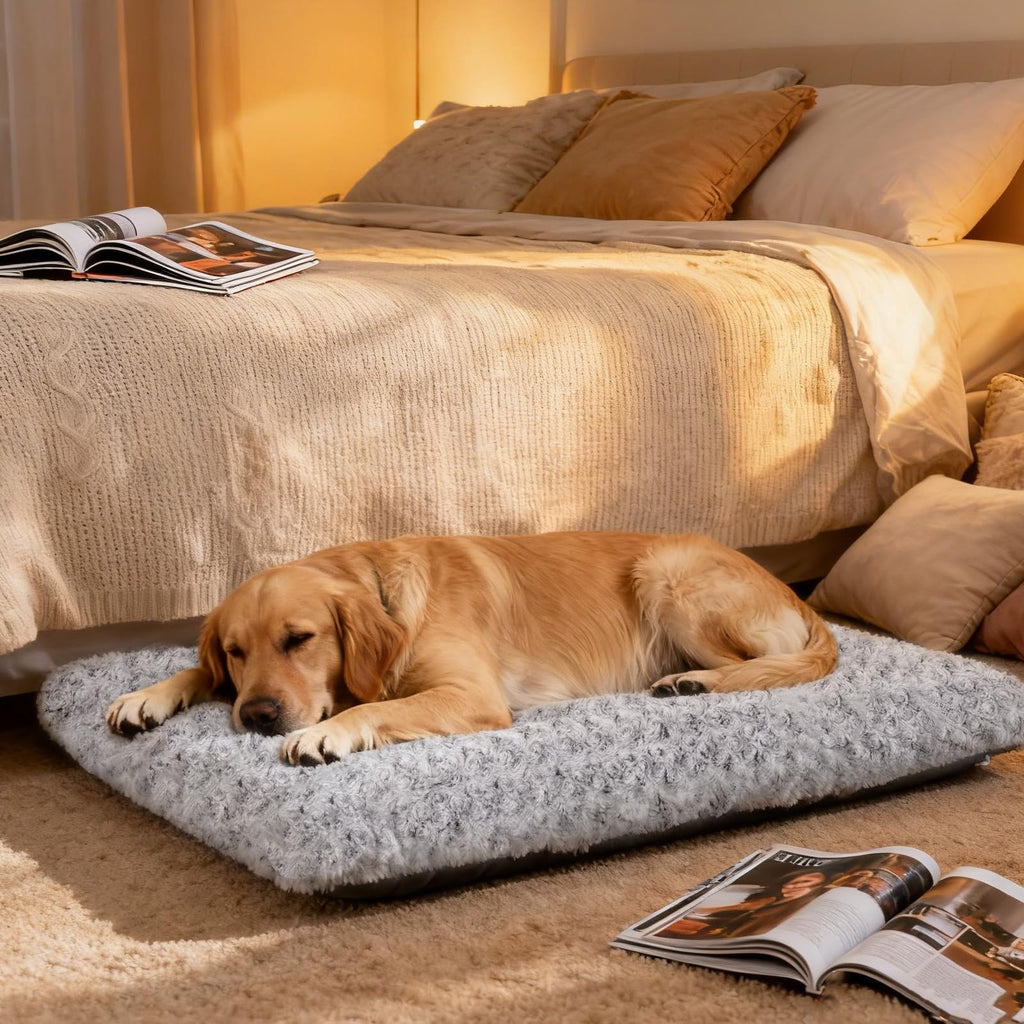 Large Washable Plush Dog Bed X912