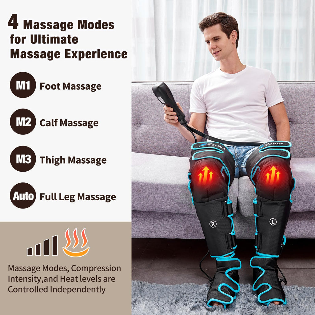Leg Massager with Heat and Compression G418725