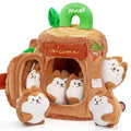 Soft Treehouse 5 Sensory Squirrels Rattle H33777