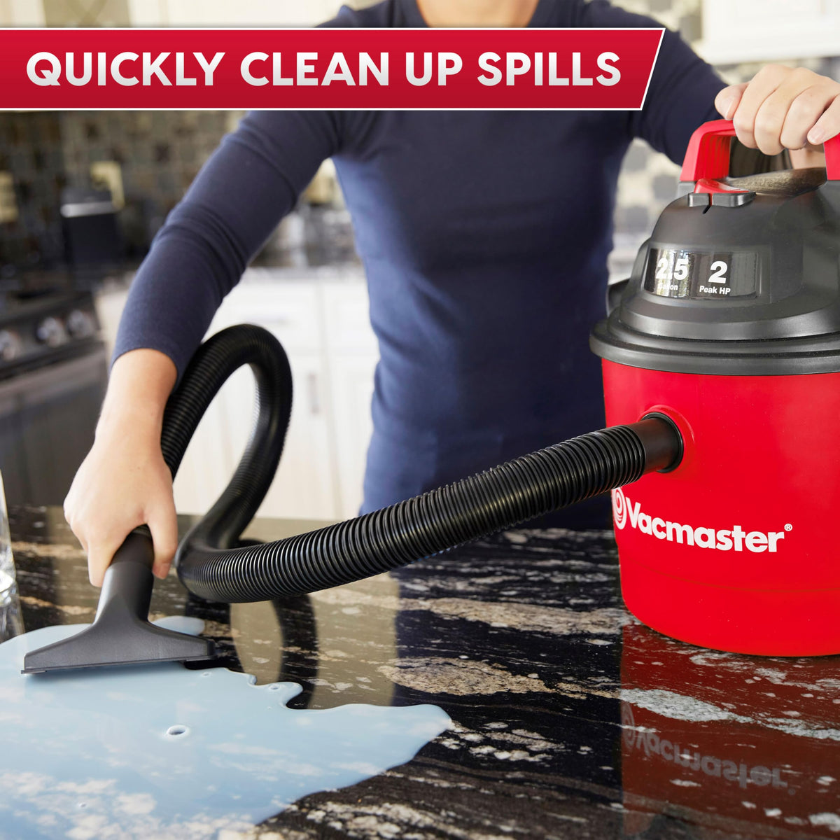 2.5-Gal Wall Mount Wet/Dry Vacuum B33249