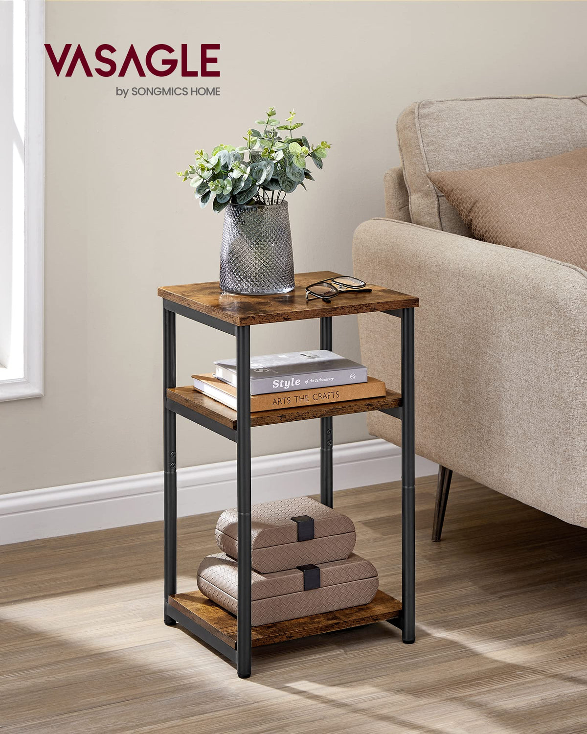 Small Steel Side Table D92647