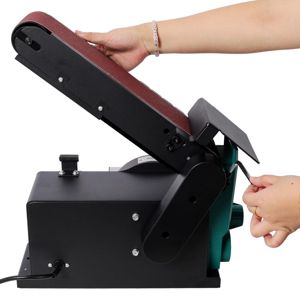 4" x 36" Belt and 6" Disc Benchtop Sander N258832