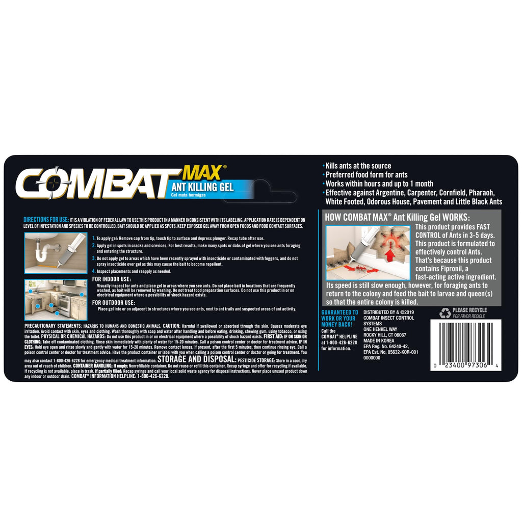 Combat Ant Killing Gel, 27 Gram M29505