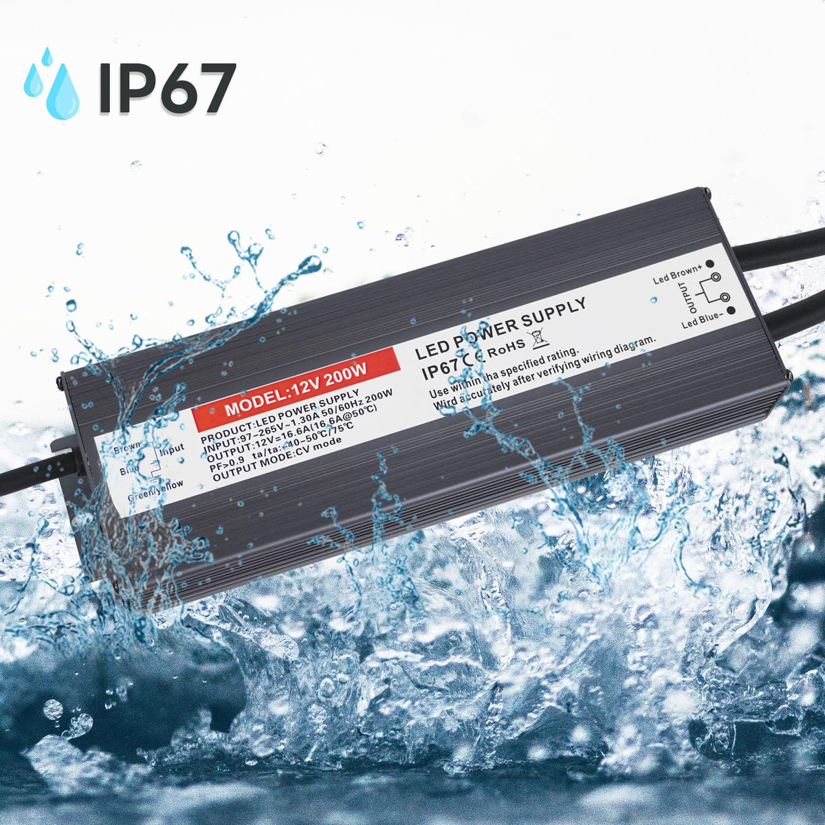 200W 12V LED Power Supply O89168