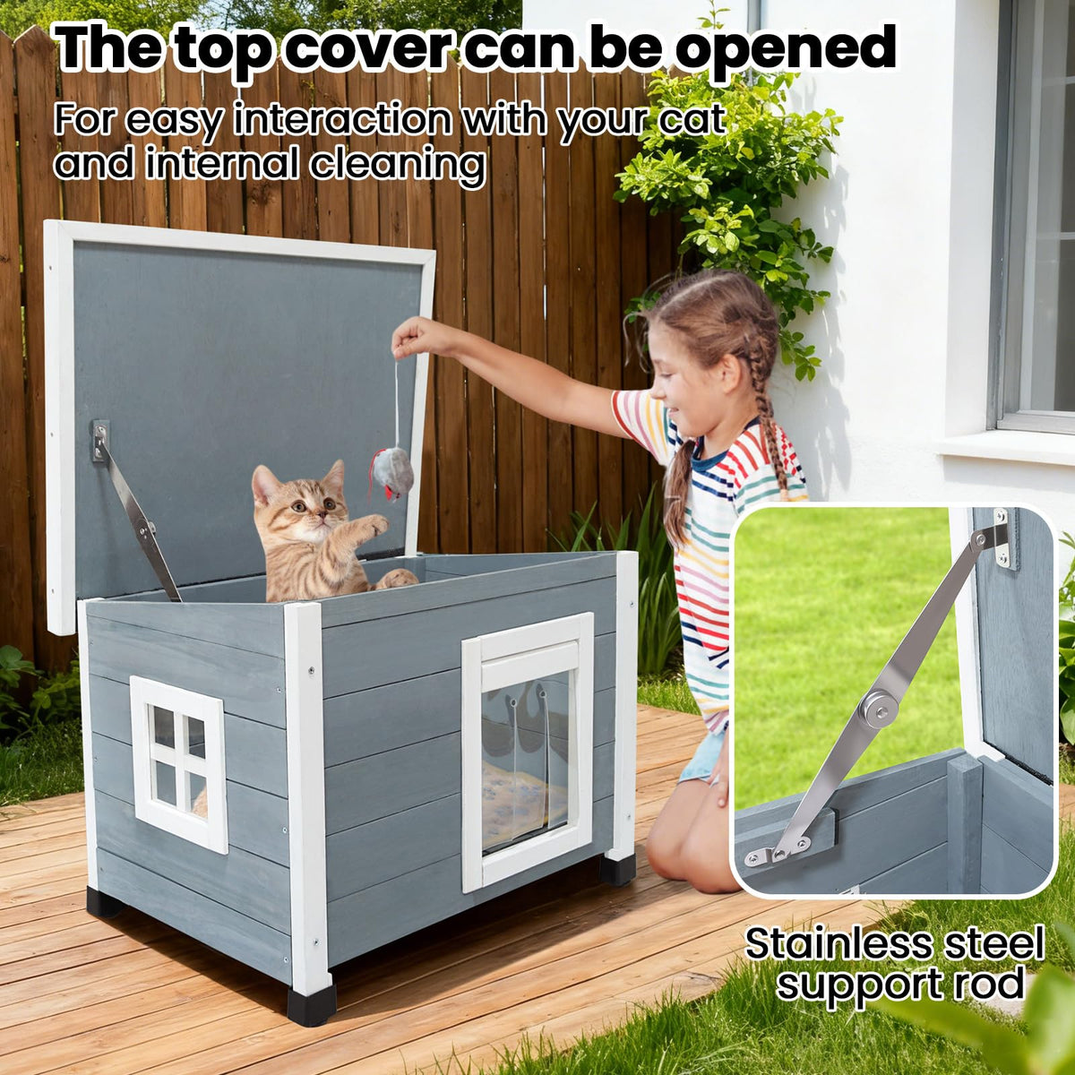 Wooden Pet House C496
