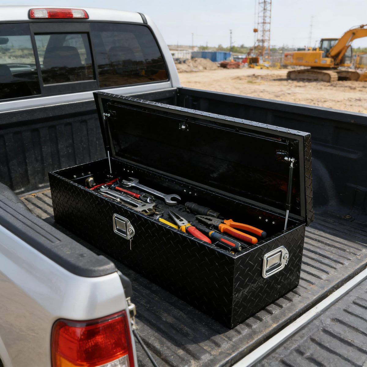 39" Aluminum Lockable Truck Tool Box O39696