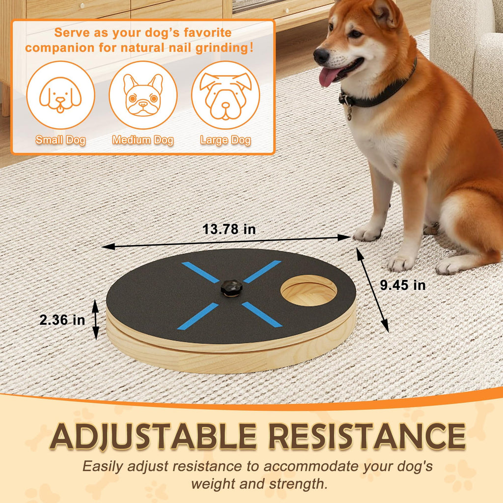 Dog Nail Scratcher Board with Treat Box W828759