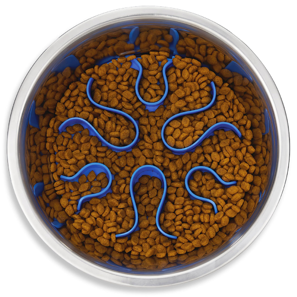 Stainless Steel Slow Feed Dog Bowl R610