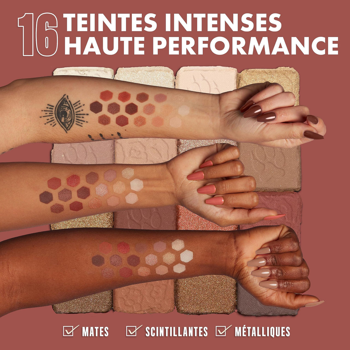 Warm Neutrals Eyeshadow Palette F13210